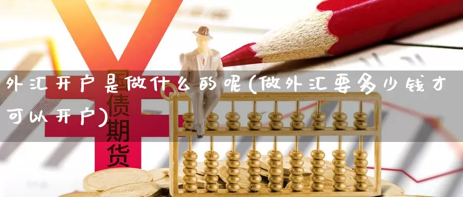 外汇开户是做什么的呢(做外汇要多少钱才可以开户)_https://www.yicdns.com_外汇市场_第1张