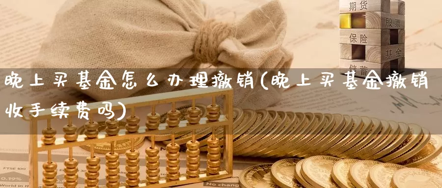 晚上买基金怎么办理撤销(晚上买基金撤销收手续费吗)_https://www.yicdns.com_基金投资_第1张