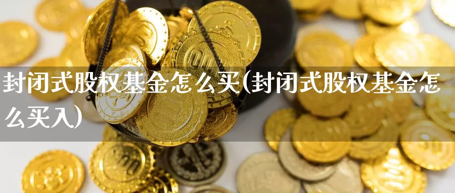 封闭式股权基金怎么买(封闭式股权基金怎么买入)_https://www.yicdns.com_基金投资_第1张