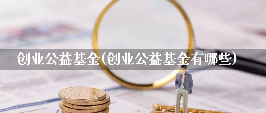 创业公益基金(创业公益基金有哪些)_https://www.yicdns.com_外汇市场_第1张