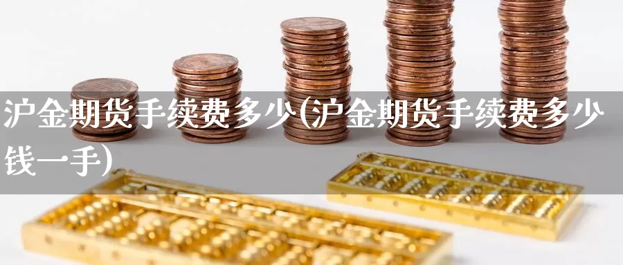 沪金期货手续费多少(沪金期货手续费多少钱一手)_https://www.yicdns.com_期货入门_第1张