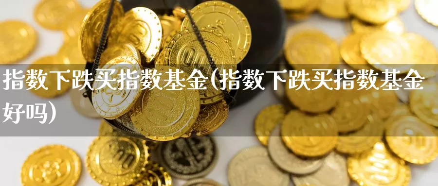 指数下跌买指数基金(指数下跌买指数基金好吗)_https://www.yicdns.com_基金投资_第1张