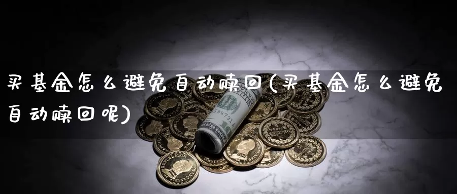 买基金怎么避免自动赎回(买基金怎么避免自动赎回呢)_https://www.yicdns.com_基金投资_第1张