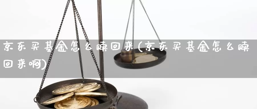 京东买基金怎么赎回来(京东买基金怎么赎回来啊)_https://www.yicdns.com_基金投资_第1张