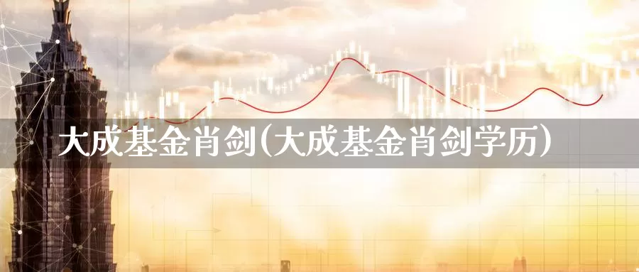 大成基金肖剑(大成基金肖剑学历)_https://www.yicdns.com_外汇市场_第1张